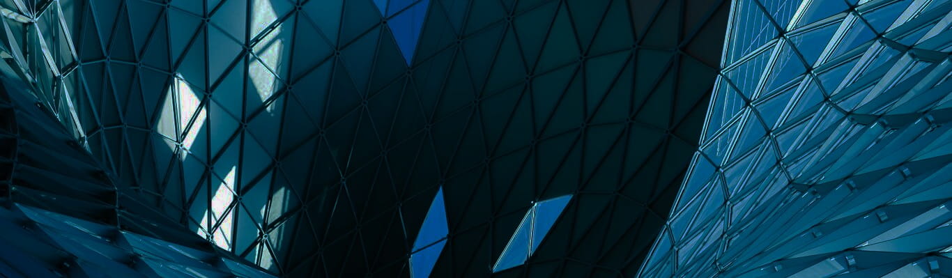 Blue building