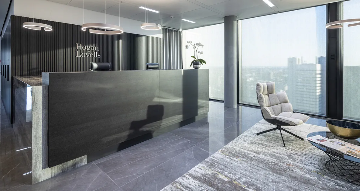 Hogan Lovells Frankfurt office interior
