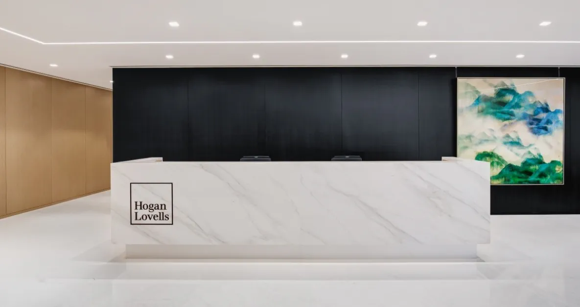 Hogan Lovells Hong Kong office interior