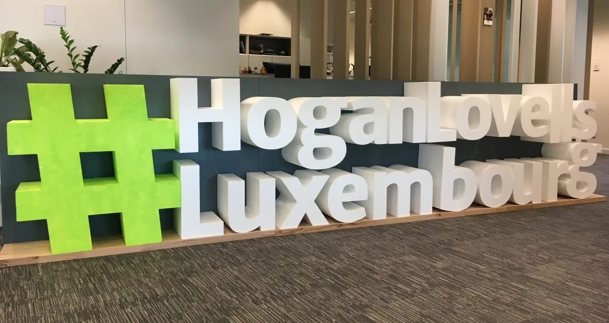 Hogan Lovells Luxembourg office interior