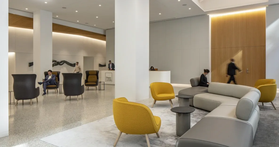 Hogan Lovells New York office interior